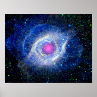 Nebulosa Hélice Olho Ultravioleta de Deus Foto Esp