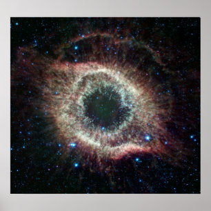 Pôster Nebulosa infravermelha da hélice