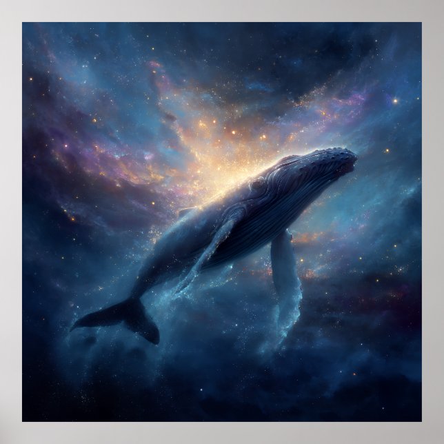 Poster Nebulosa Luminosa Corcunda (Frente)