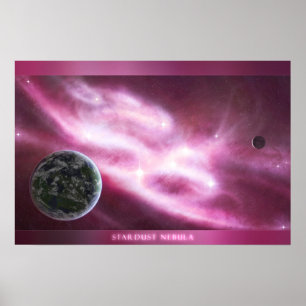 Poster Nebulosa Poeira Estelar