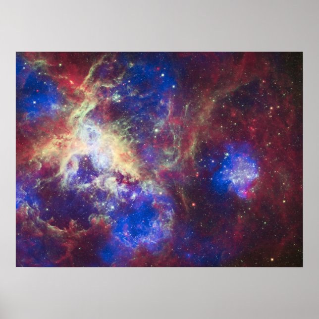Poster Nebulosa Tarântula (Frente)