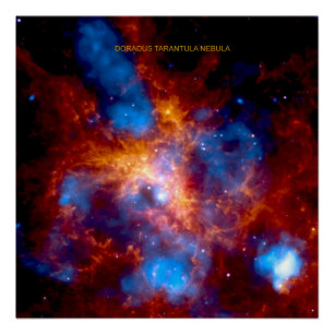 Pôster Nebulosa Tarântula 30 Doradus