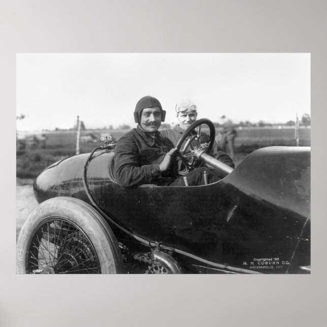 Pôster Necessidade de velocidade, 1913 (Frente)