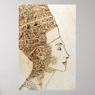 Poster Nefertit, rainha de Egipto