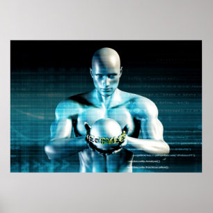 Poster Negociação de Moeda no Foro de Câmbio