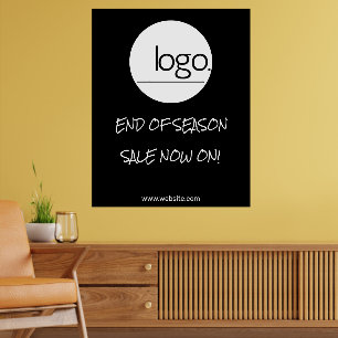 POSTER NEGÓCIO DE MARCA DE LOGOTIPO DE VAREJO DE DESCONTO