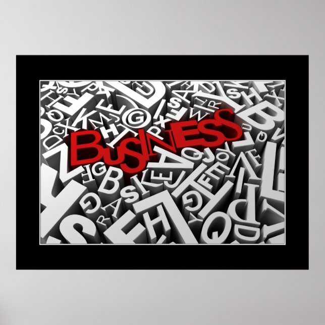 Pôster Negócios (Frente)