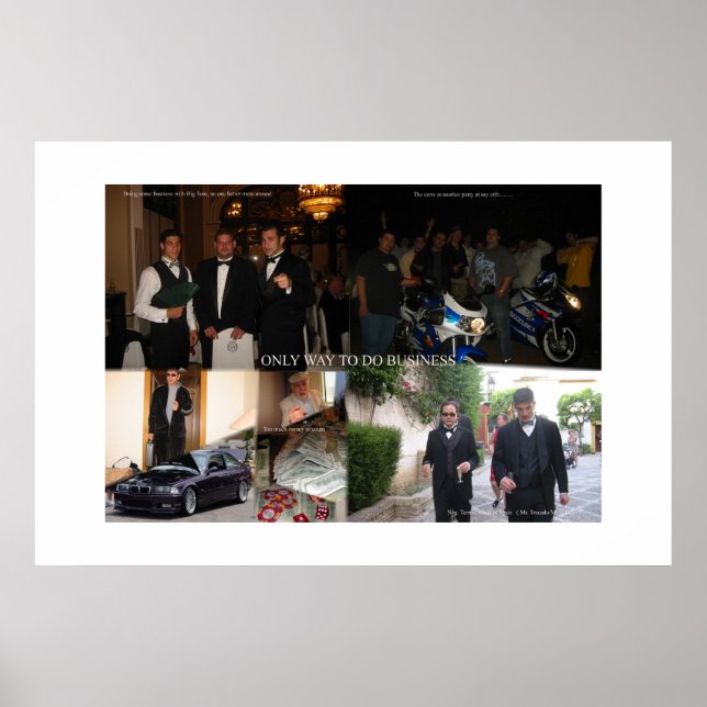 Pôster Negócios (Frente)