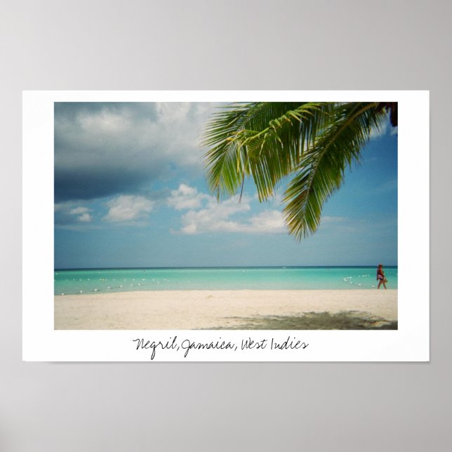 Pôster Negril, Jamaica (Frente)