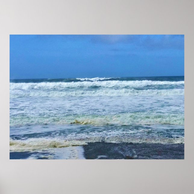 Poster Nelscott Reef, Lincoln City, Oregon (Frente)