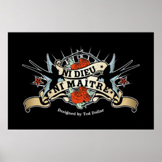 Pôster Nem Deus nem SOBERANO