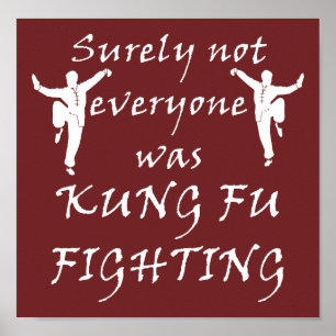 Poster Nem Todos Estavam Lutando Kung Fu