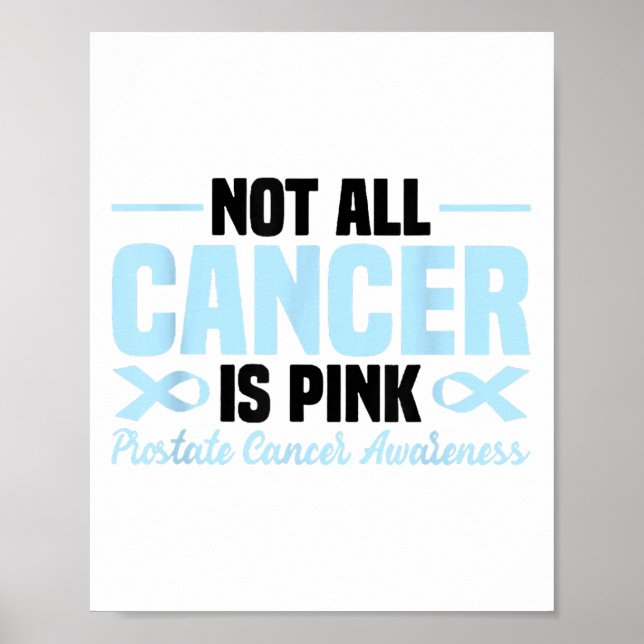 Poster Nem Todos Os Canceres São Consciência Do Cancer Da (Frente)
