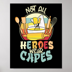 Poster Nem Todos Os Heroínas Vestem Capes, Senhora Almofa
