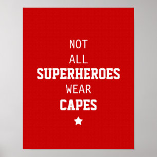 Pôster Nem todos os super-heróis Vestem capas