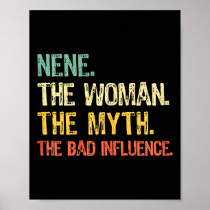 Poster Nene A Mulher O Mito O Relatório De Influência Eng
