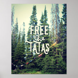 Pôster Nenhum Bras Permitido Na Floresta