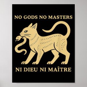 Poster Nenhum deus nenhum mestre