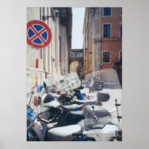 Poster Nenhum estacionamento