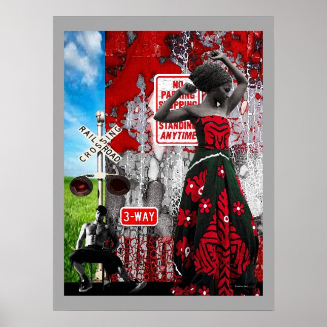 Poster Nenhum estacionamento em Dance Floor (Frente)