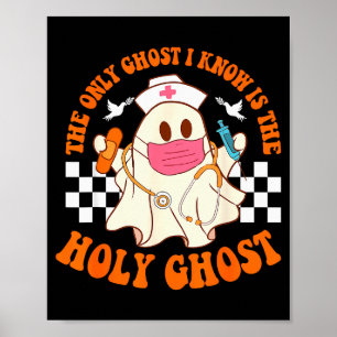 Poster Nenhum Fantasma Como O Espírito Santo Jesus Cristã