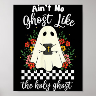 Poster Nenhum Fantasma Como O Espírito Santo Jesus Cristã