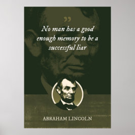 Poster Nenhum homem tem boa memória para ser bem sucedido