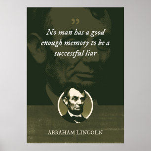 Poster Nenhum homem tem boa memória para ser bem sucedido