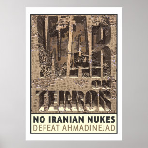 Poster Nenhum Nukes Iraniano