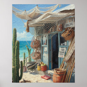 Poster Nenhum peixe hoje bonaire