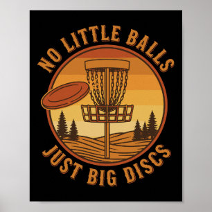 Poster Nenhum Pequeno Só Grandes Discos Golfe de Disco Fr