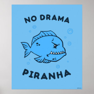 Poster Nenhum Piranha do drama