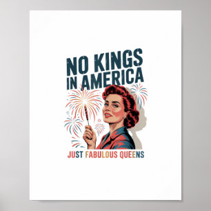 Poster Nenhum Rei na América, Apenas Orgulho de Rainhas F