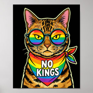 Poster Nenhum Rei na América Bengal Cat