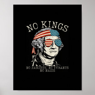 Poster Nenhum Rei na América Nenhum Fascista Nós, o Povo