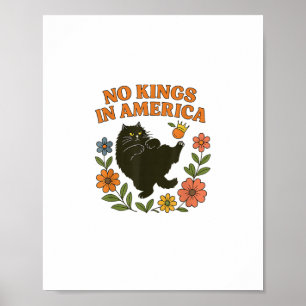 Poster Nenhum Rei Na América Nós, O Povo Retro Para Garot