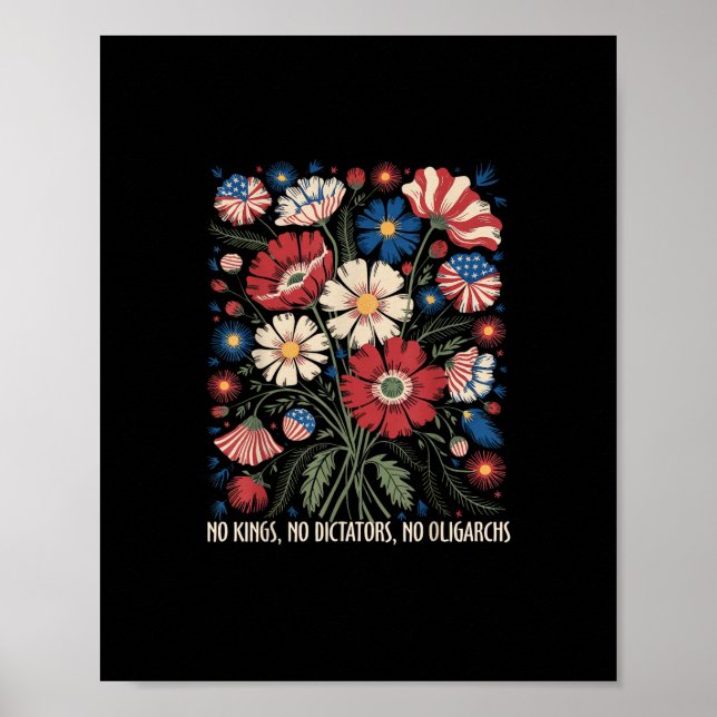 Poster Nenhum Rei Nenhum Ditador Nenhum Oligarca Na Améri (Frente)