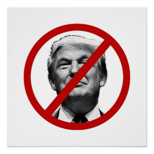 Pôster Nenhum símbolo internacional trump