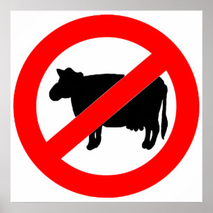 Poster Nenhum sinal da carne