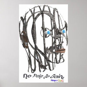 Pôster Nenhuma dor nenhum ganho (poster)