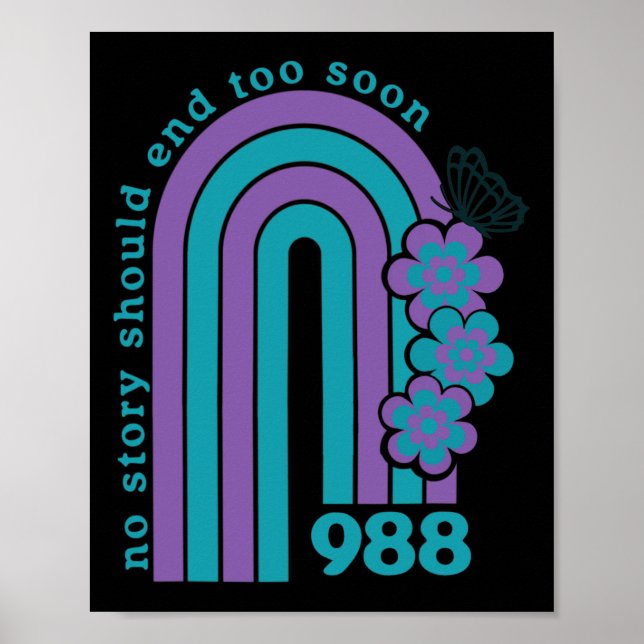 Poster Nenhuma História Deve Acabar Muito Cedo Com A Cons (Frente)