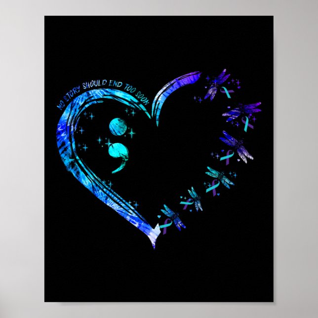 Poster Nenhuma História Deve Terminar Demasiado Cedo Na P (Frente)