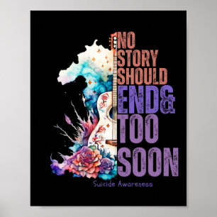 Poster Nenhuma História Deve Terminar Demasiado Cedo Na P