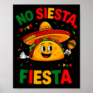Poster Nenhuma Sesta Vamos Festejar Cinco De Maio Parte d
