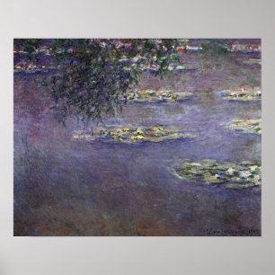 Pôster Nenúfares de Claude Monet, Impressionismo Antigo