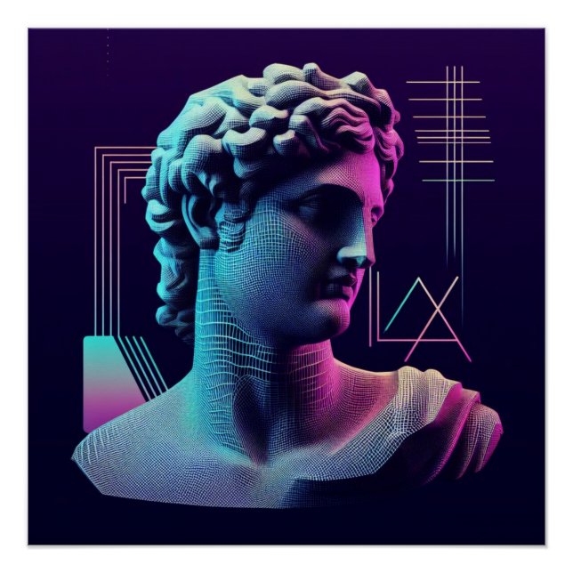 Pôster Neon Aelexis (Frente)