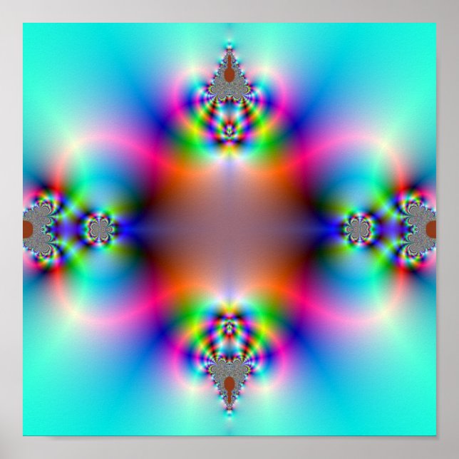 Pôster Neon Arc (Frente)