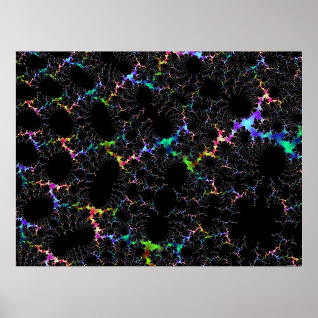 Pôster Neon Doily (Frente)