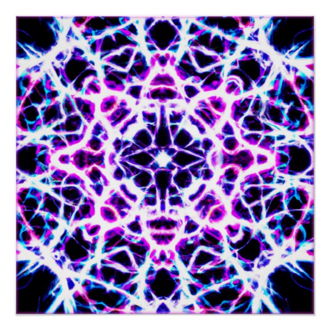 Pôster Neon Dreams Design. Comprar Agora (Frente)