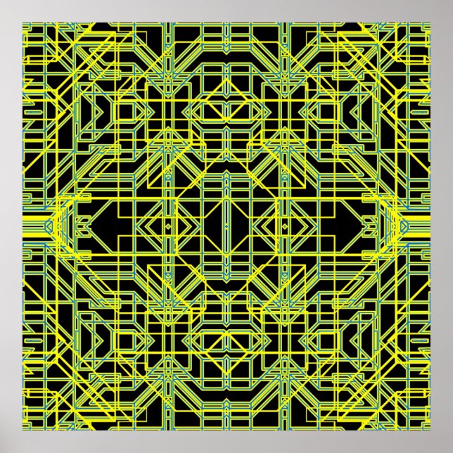 Pôster Neon Eon 8 (Frente)